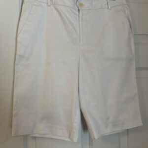 Lauren Ralph Lauren White Women's Size 10 Bermuda Shorts